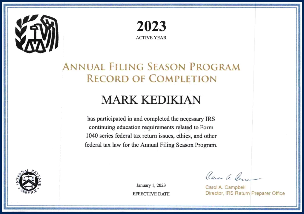 Tax Services In Los Angeles